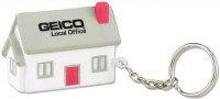 Key Chains: House Stress Ball Keychains